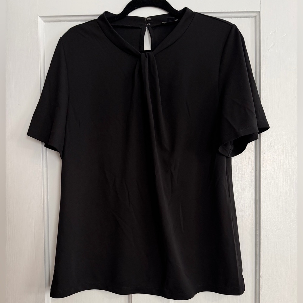 Ann Taylor Factory Black Blouse